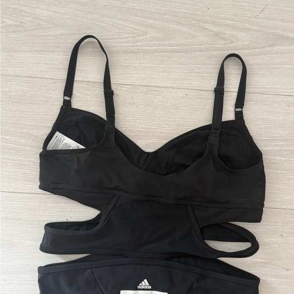 Black Cutout One-Piece Swimsuit Adidas - Picture 10 of 10